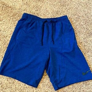 Nike Dri-fit athletic shorts. Size M. Blue.